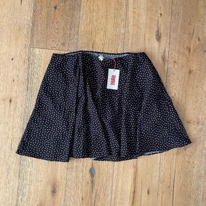 Solid & Striped Black Polka Dot Circle Skirt